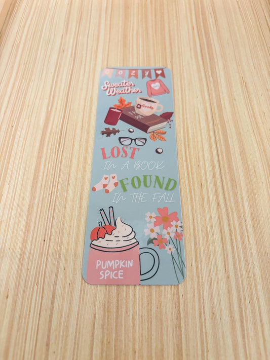 Bookmarks- Cozy, Fall