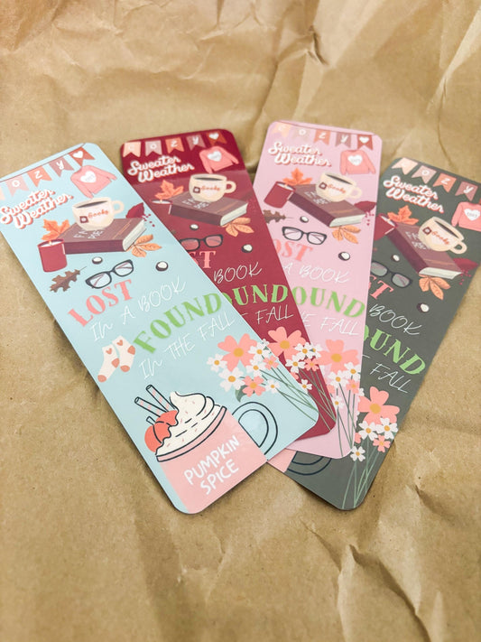 Bookmarks- Cozy, Fall
