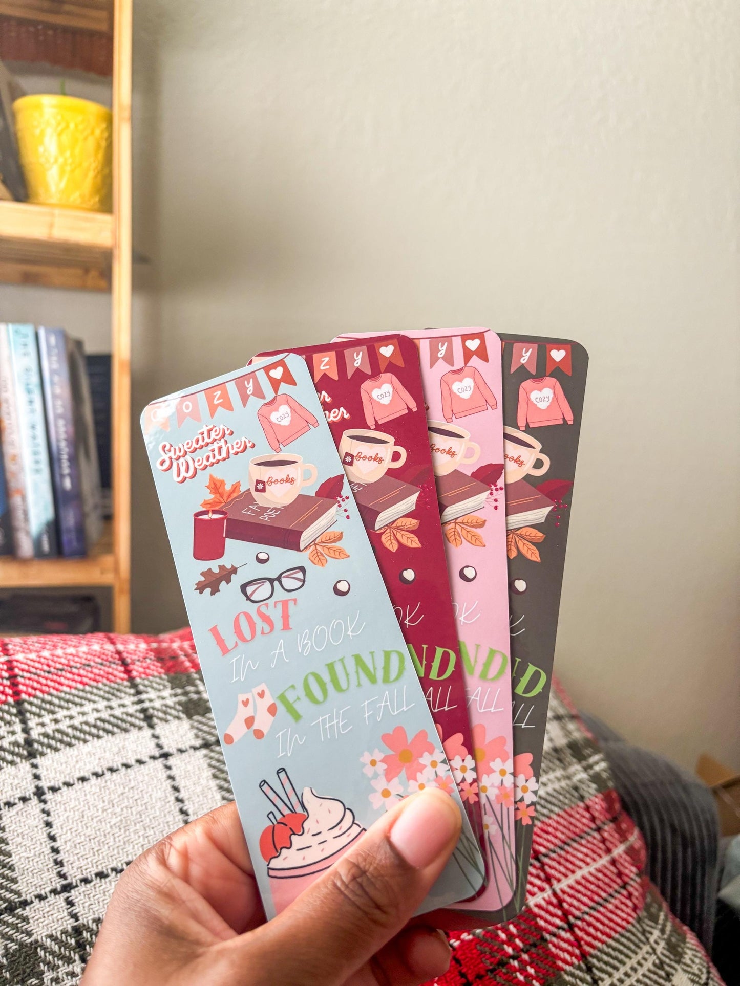 Bookmarks- Cozy, Fall