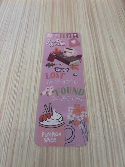 Bookmarks- Cozy, Fall