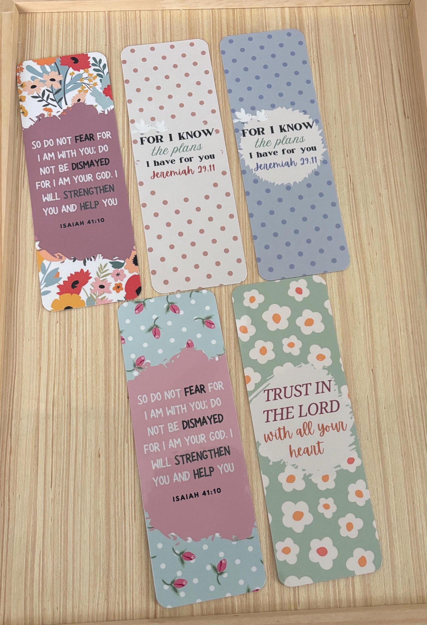 Faith bookmarks