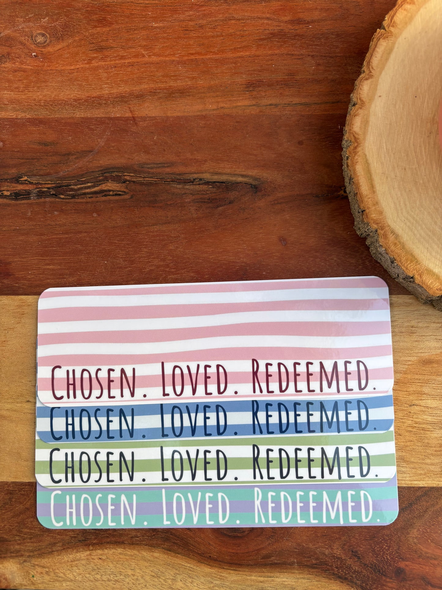 Chosen. Loved. Redeemed Bookmarks