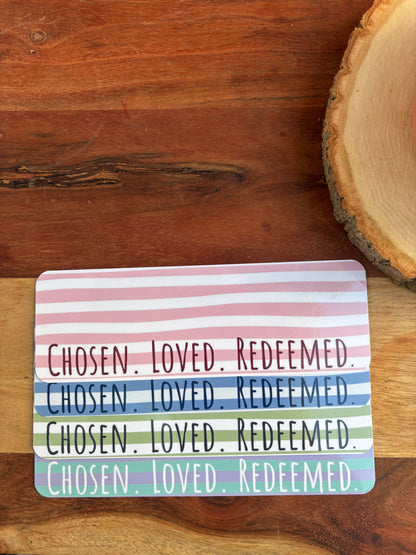 Chosen. Loved. Redeemed Bookmarks