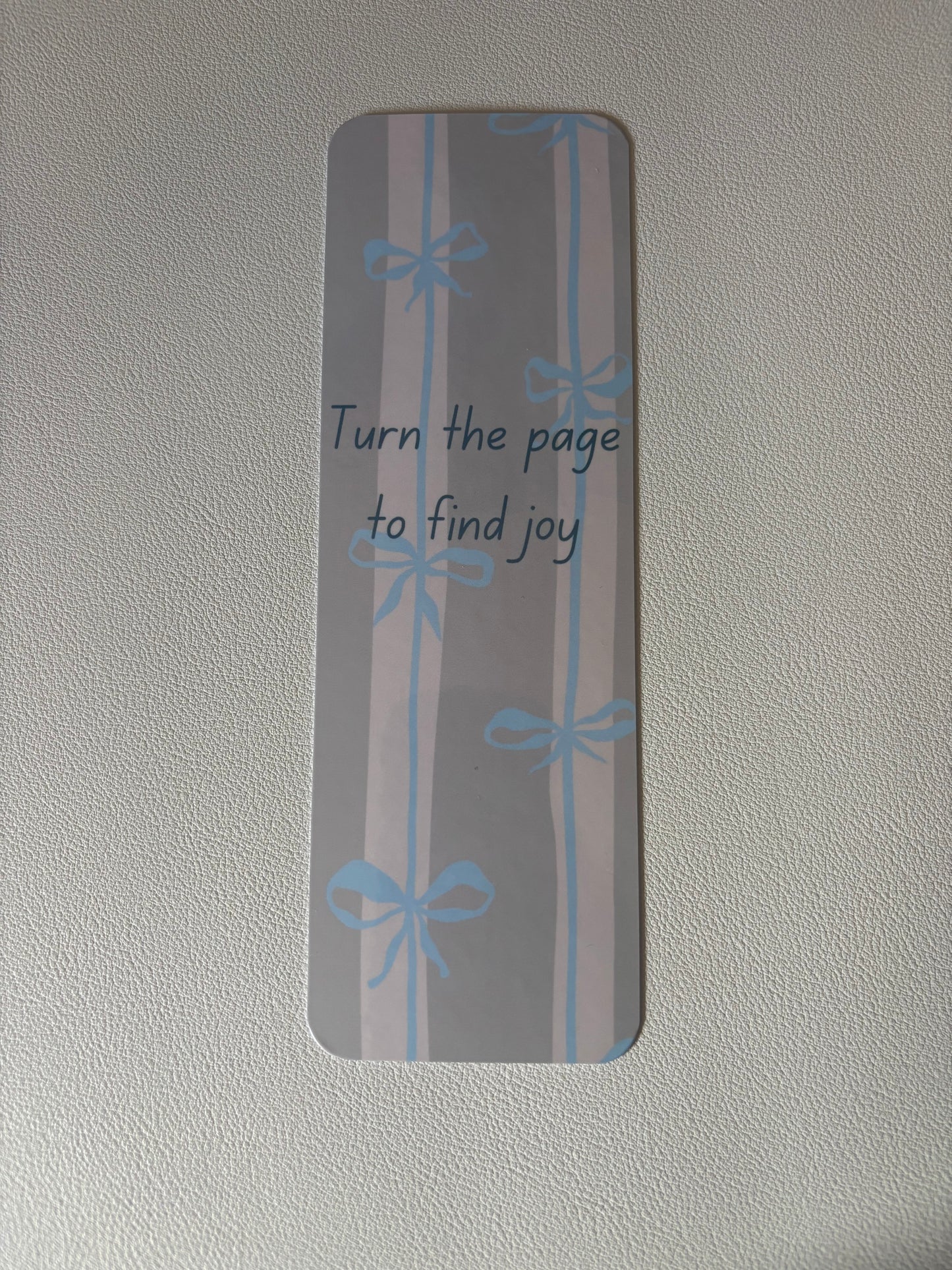 Turn the Page to Find Joy Bookmarks