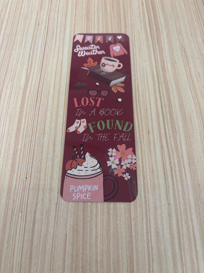 Bookmarks- Cozy, Fall